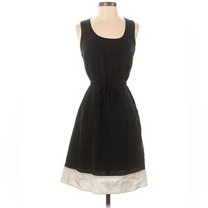 Maurices Black and White Sleeveless Midi Sundress